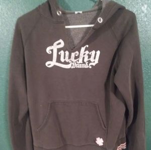 Lucky brand size small olive Hoodie